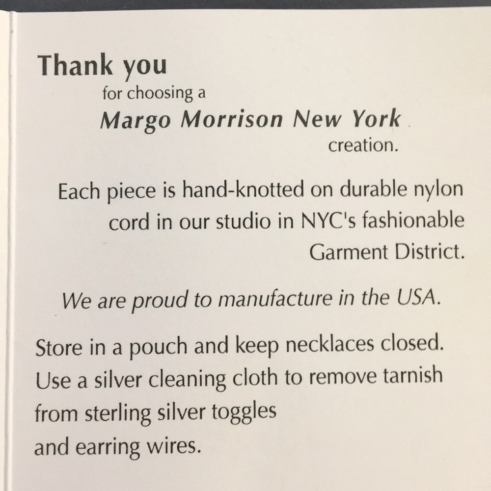 NWT Margo Morrison necklace - Picture 4 of 5